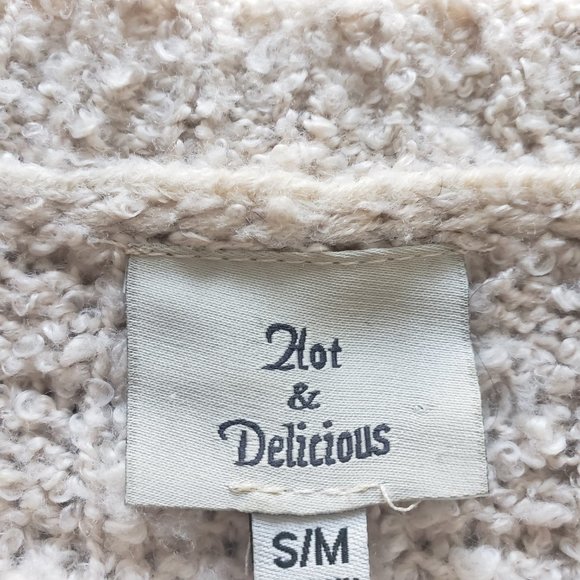 Hot & Delicious Slouchy Ripped Sweater - Picture 3 of 4